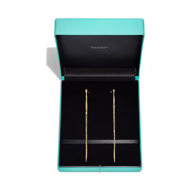 Elsa Peretti®:Snake Earrings in Yellow Gold, 4