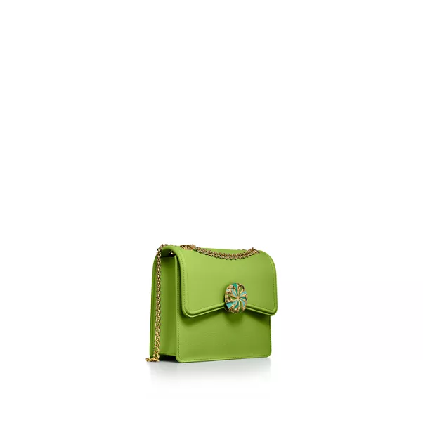 Small Ribbons Shoulder Bag in Leather