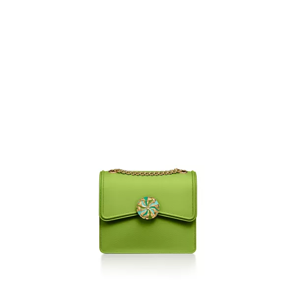 Small Ribbons Shoulder Bag in Leather