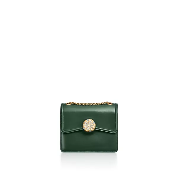 Medium Ribbons Shoulder Bag in Leather