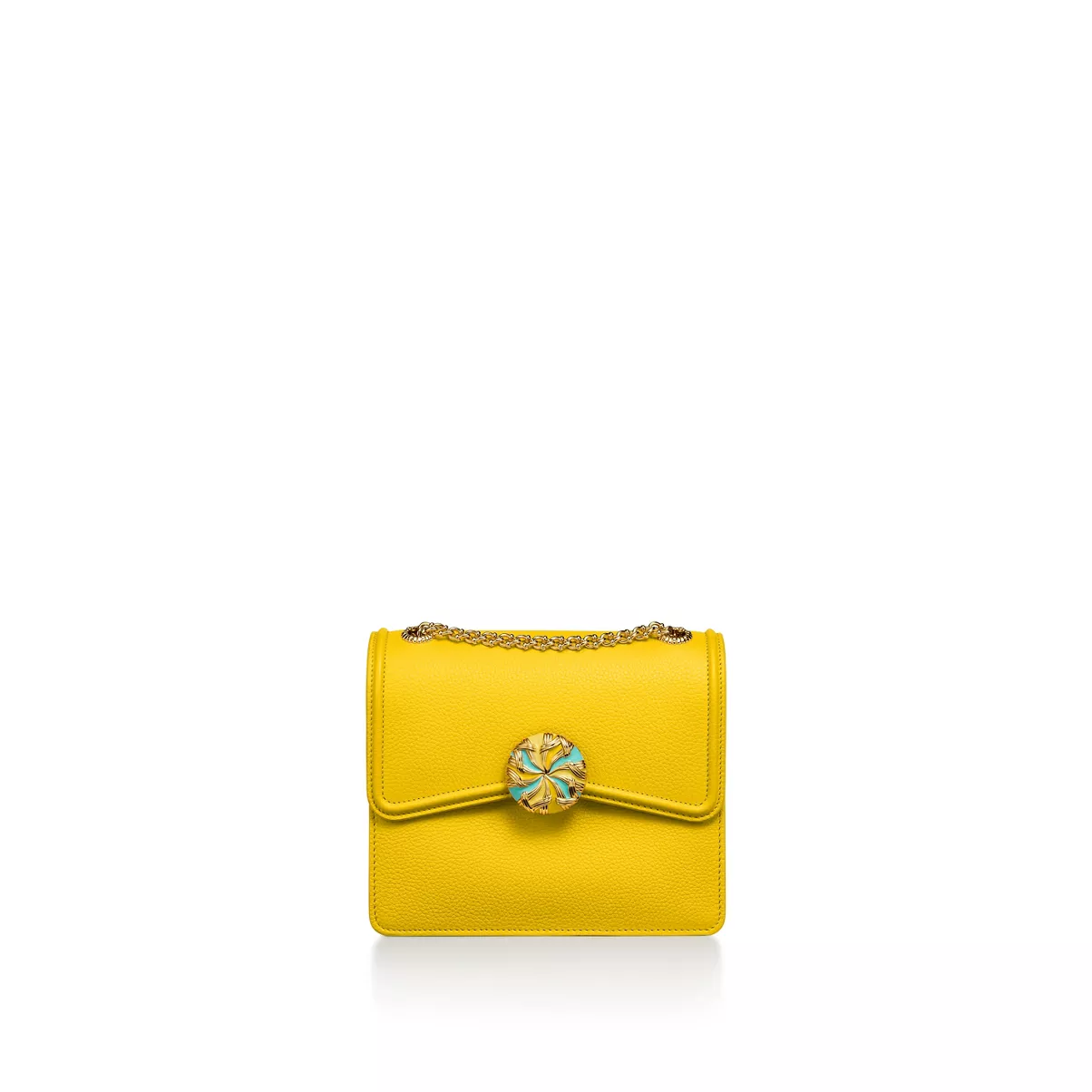 Medium Ribbons Shoulder Bag in Leather