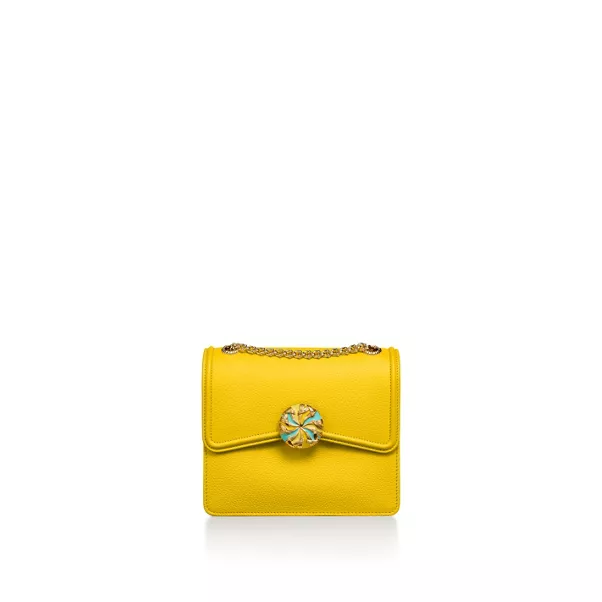 Medium Ribbons Shoulder Bag in Leather