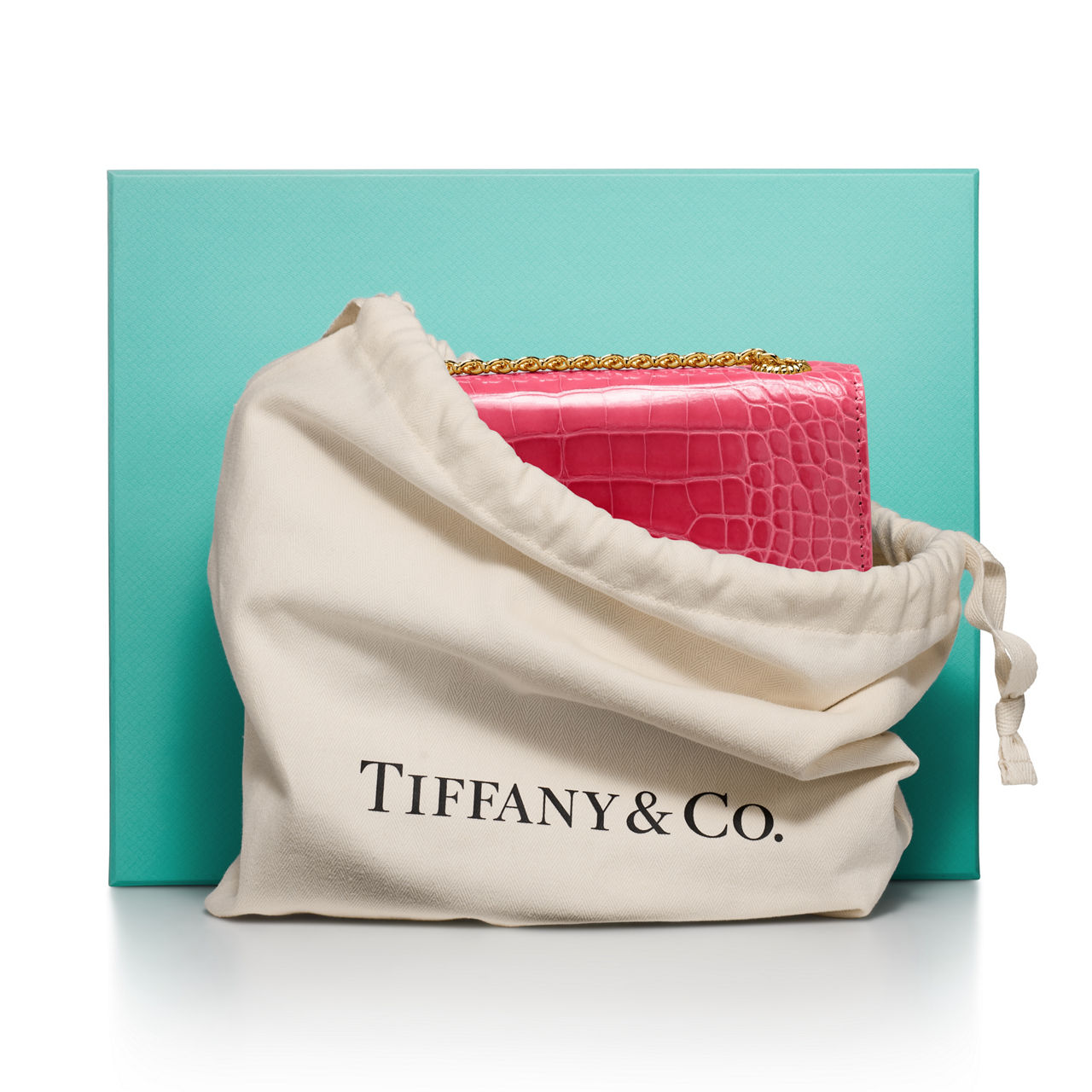 Tiffany & Co. Schlumberger®:Medium Ribbons Shoulder Bag in Alligator Leather image number 3