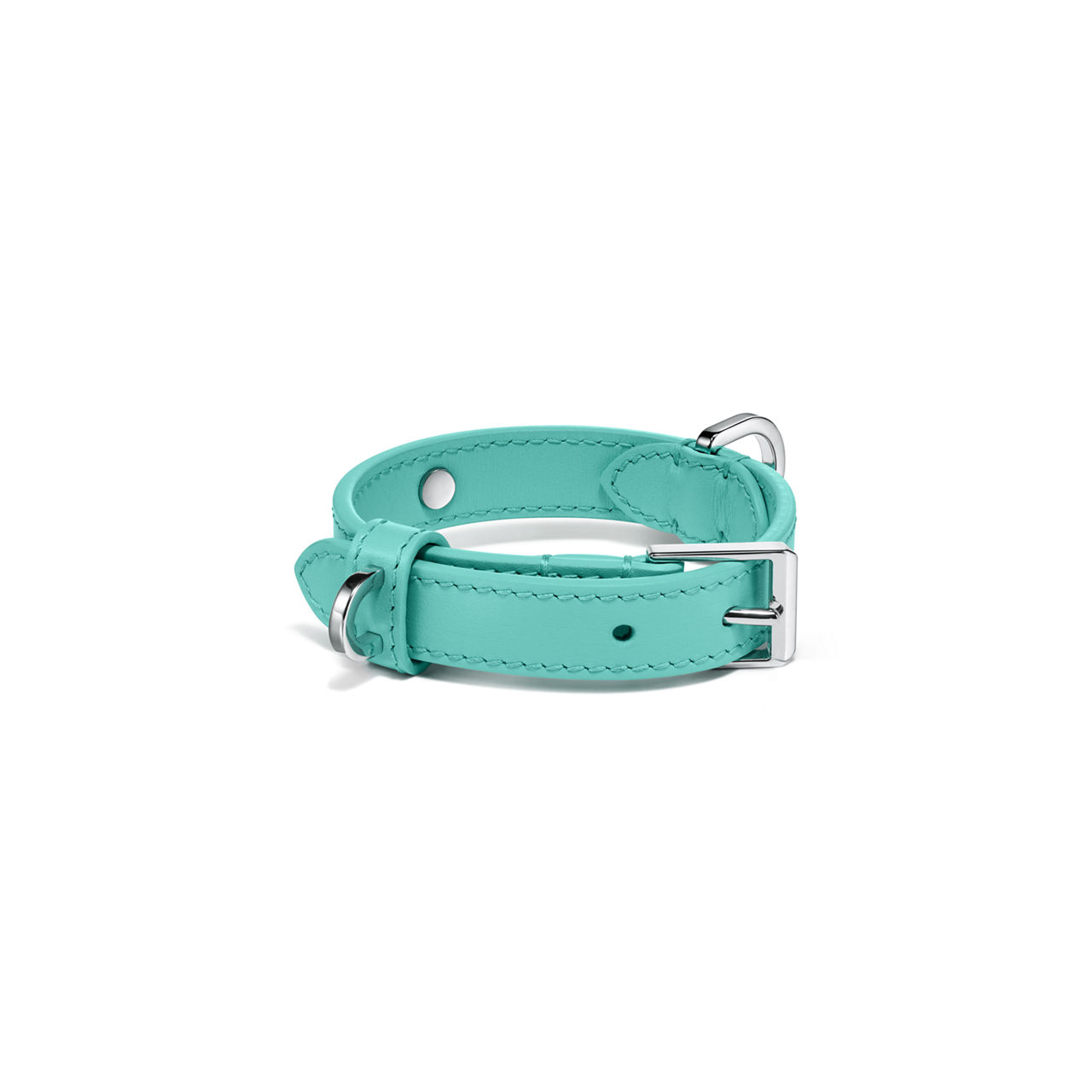 Collar in Tiffany Blue™ Leather