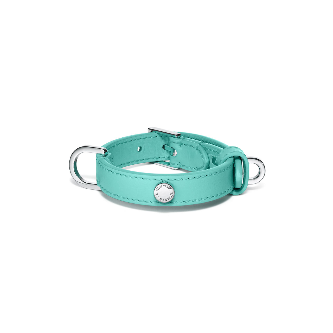 Collar in Tiffany Blue™ Leather