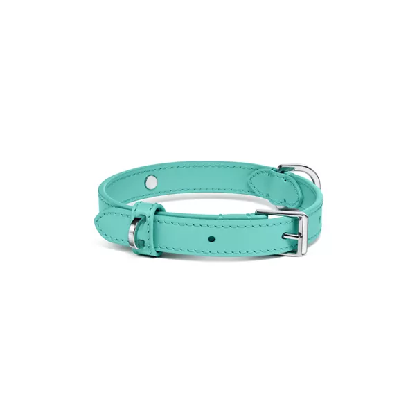 Collar in Tiffany Blue™ Leather