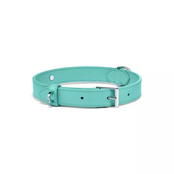 Collar in Tiffany Blue™ Leather