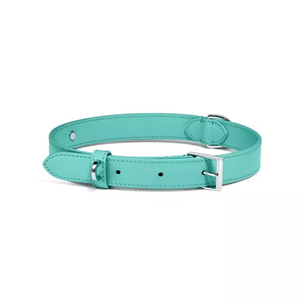 Collar in Tiffany Blue™ Leather