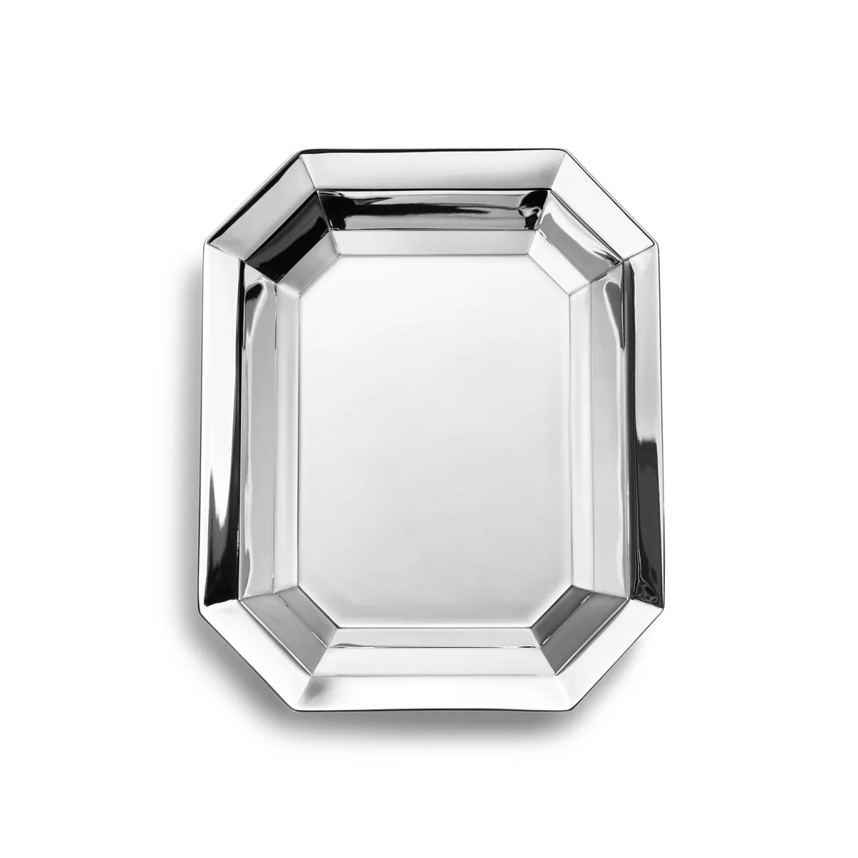 Vide Poche in Brass with Silver Plate