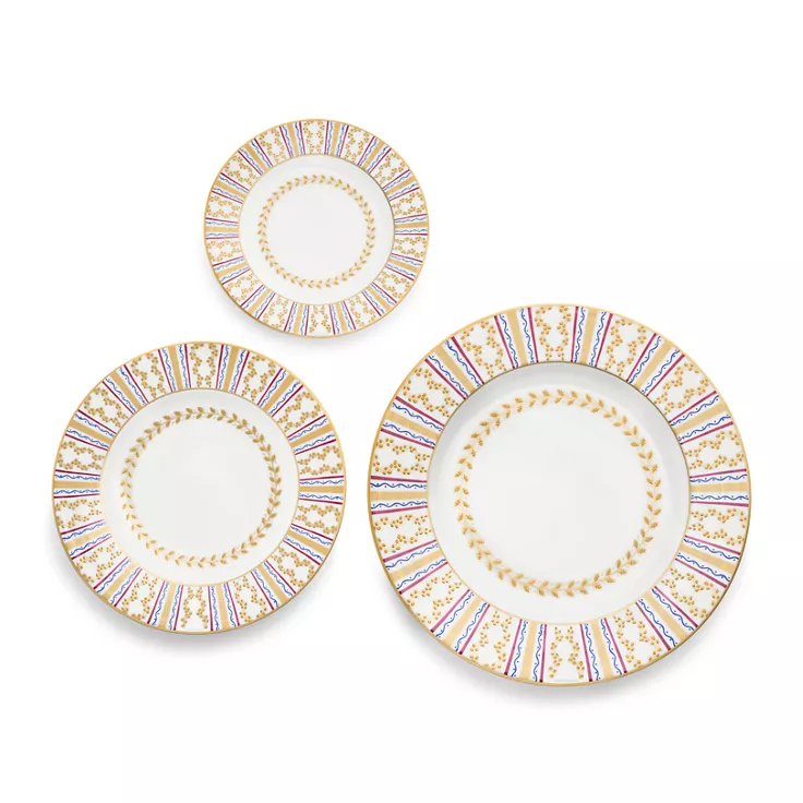 Tiffany Grignan:Bread and Butter Plate in Bone China, 2