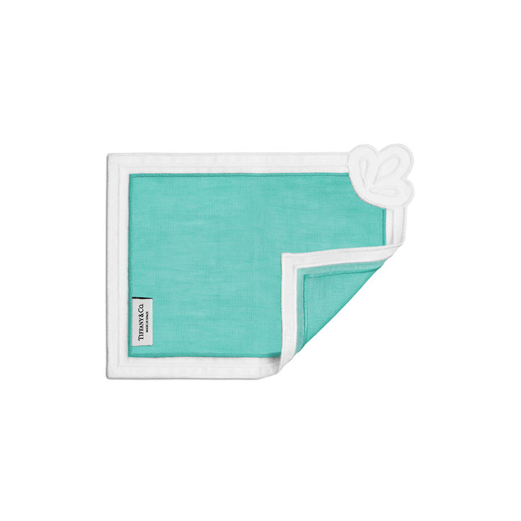 Tiffany & Co. x Fondation César:Cocktail Napkins Set of Six, in Linen image number 2