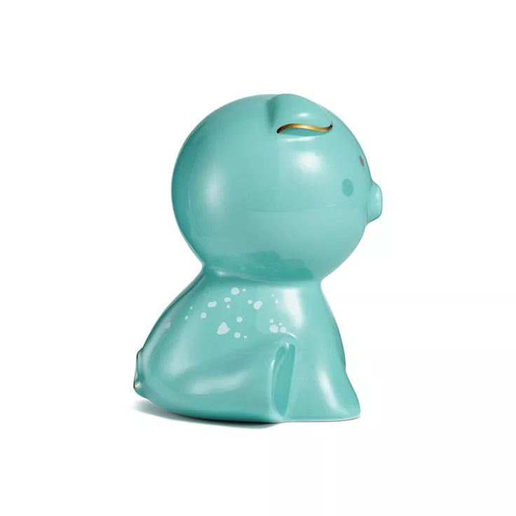 Tiny Tiffany:Piggy Bank in Earthenware, 1