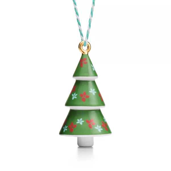 Decorazione albero di koa delle Hawaii in porcellana fine multicolore