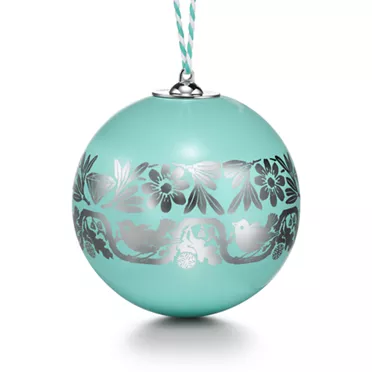 Tiffany Heritage:Ornament in Tiffany Blue® Earthenware, 2