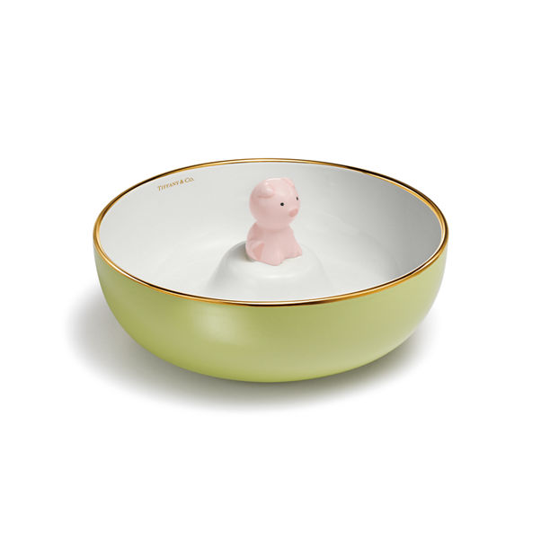 Tiny Tiffany:Piggy Soup Bowl in Bone China