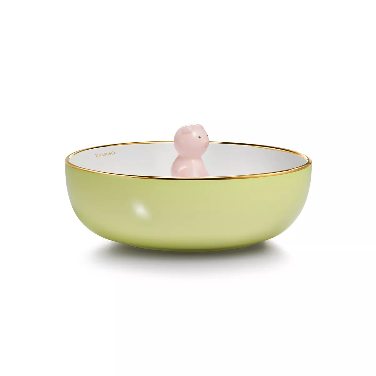 Piggy Soup Bowl in Bone China