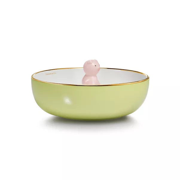 Piggy Soup Bowl in Bone China
