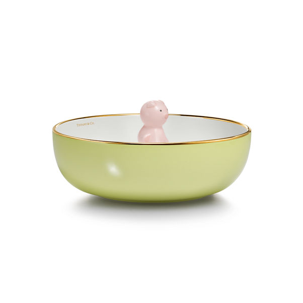 Tiny Tiffany:Piggy Soup Bowl in Bone China