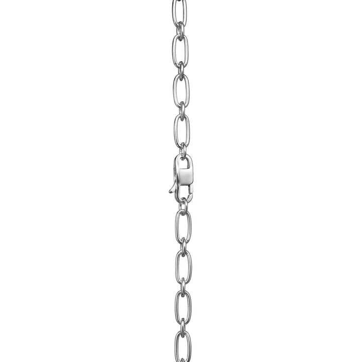 Tiffany 1837®:Small Double Lock Necklace in Sterling Silver, 5