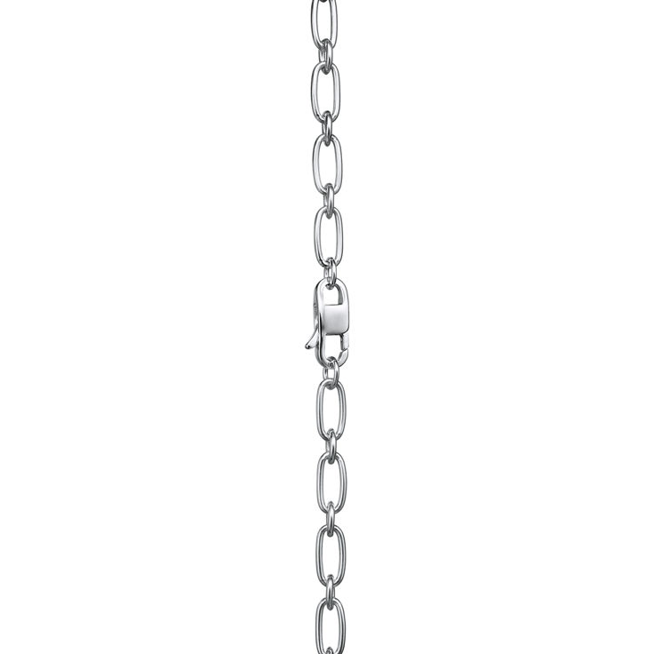 Tiffany 1837®:Small Double Lock Necklace in Sterling Silver image number 5