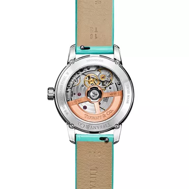 Atlas®:34 mm Moon Phase Mechanical Watch in Stainless Steel with Diamonds, 3