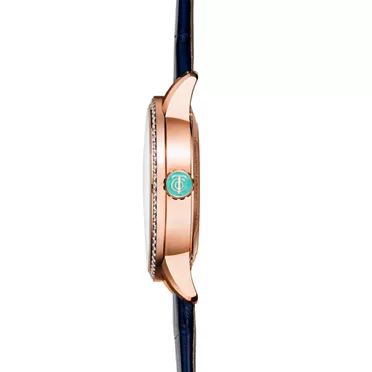 Atlas®:34 mm Moon Phase Mechanical Watch in Rose Gold with Diamonds, 3