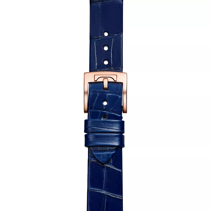 Atlas®:34 mm Moon Phase Mechanical Watch in Rose Gold with Diamonds, 4