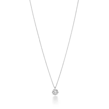 Paloma Picasso®:Olive Leaf Pendant in Sterling Silver with Pearls, 3