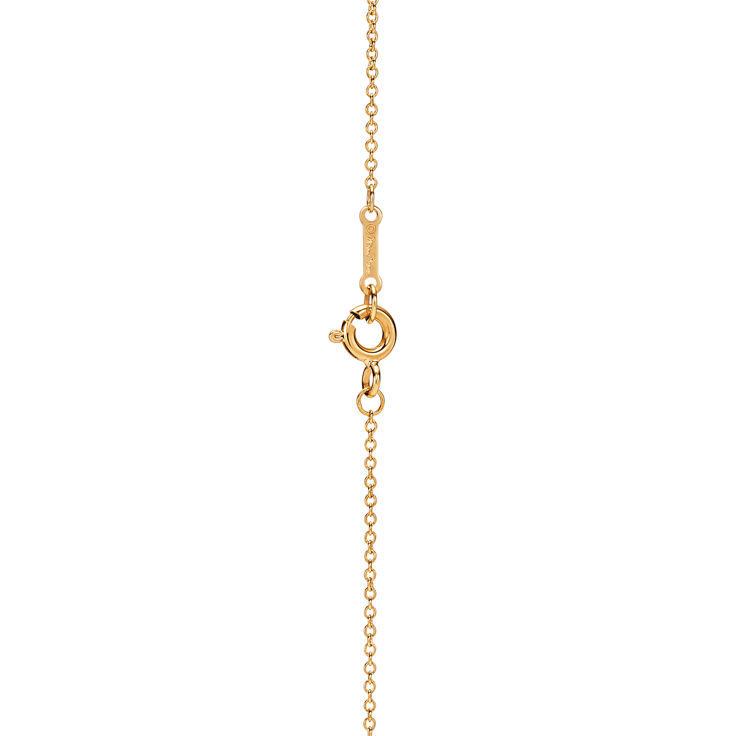 Paloma Picasso®:Olive Leaf Pendant in Yellow Gold with Pearls image number 4