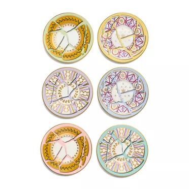 Tiffany & Co. x Fondation César:Espresso Cups Set of Six, in Bone China, 2