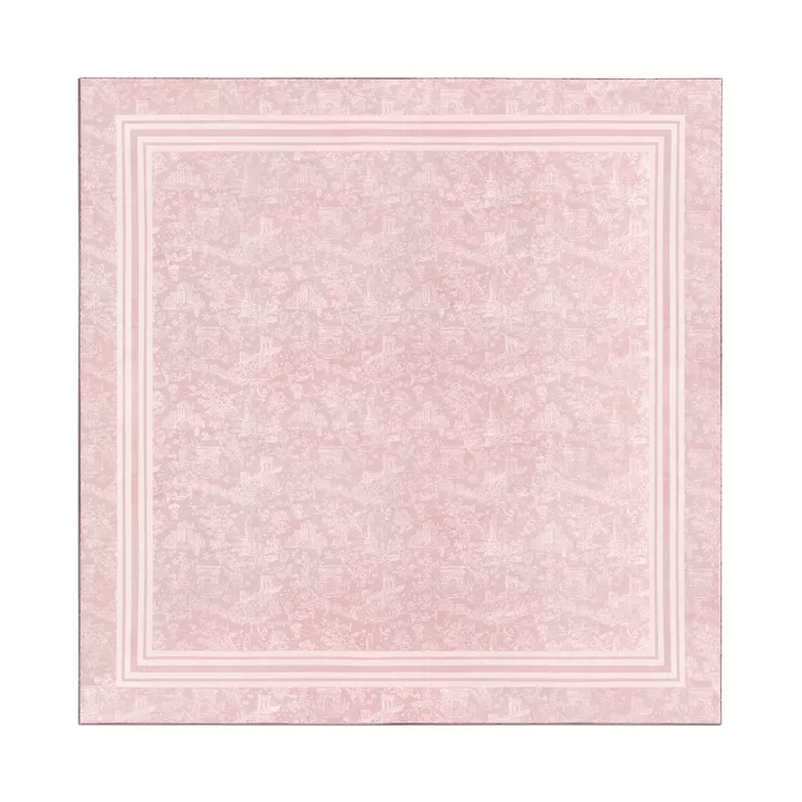 Tiffany Toile:Stole in Crystal Pink Silk and Wool, 1