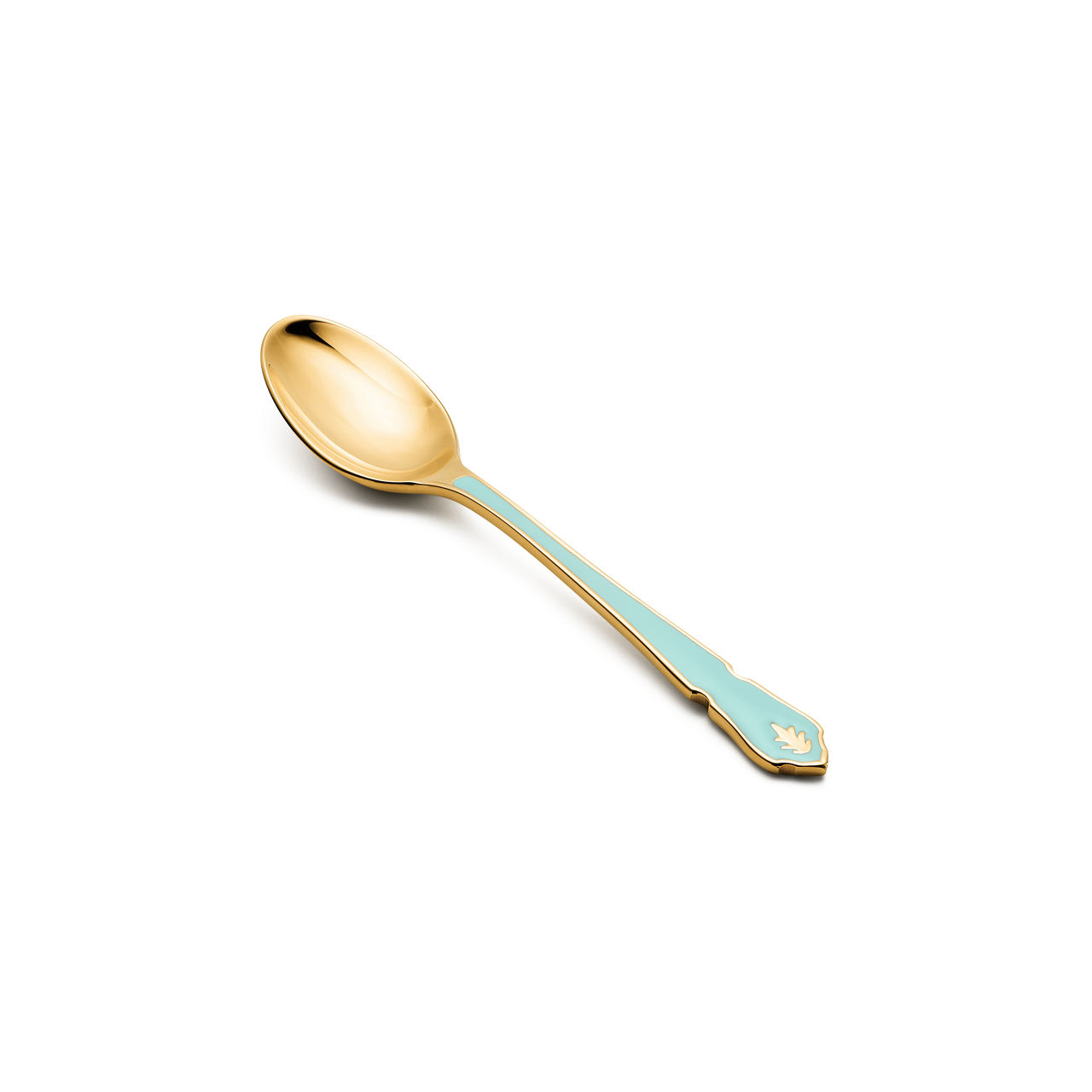 Coffee Spoon in Gold-plated Brass