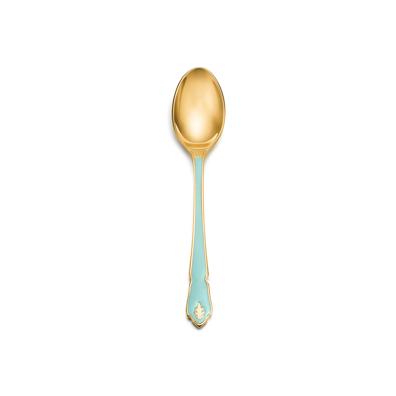 Coffee Spoon in Gold-plated Brass