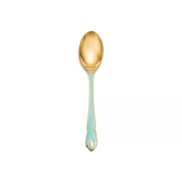 Coffee Spoon in Gold-plated Brass