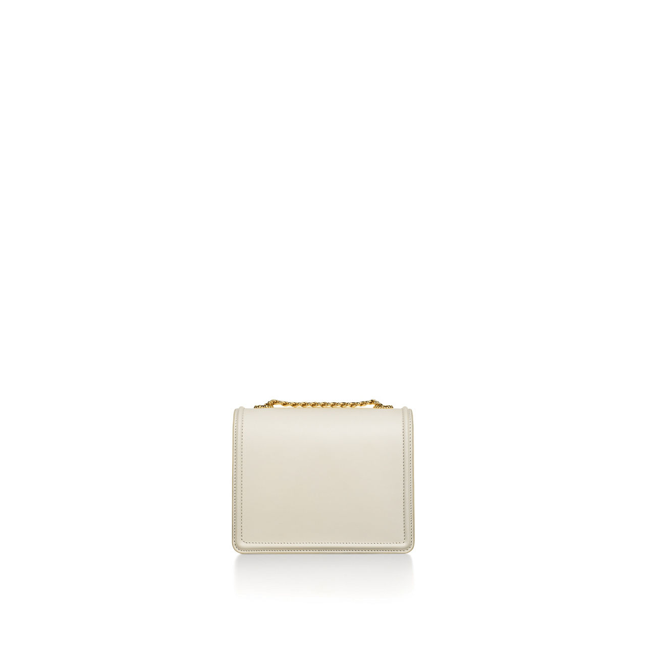Tiffany & Co. Schlumberger®:Small Ribbons Shoulder Bag in White Leather image number 3