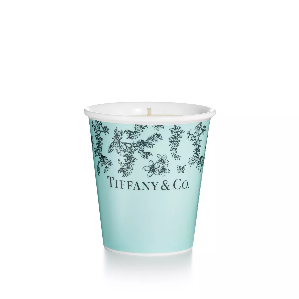 Candela in porcellana fine Tiffany Blue&reg;