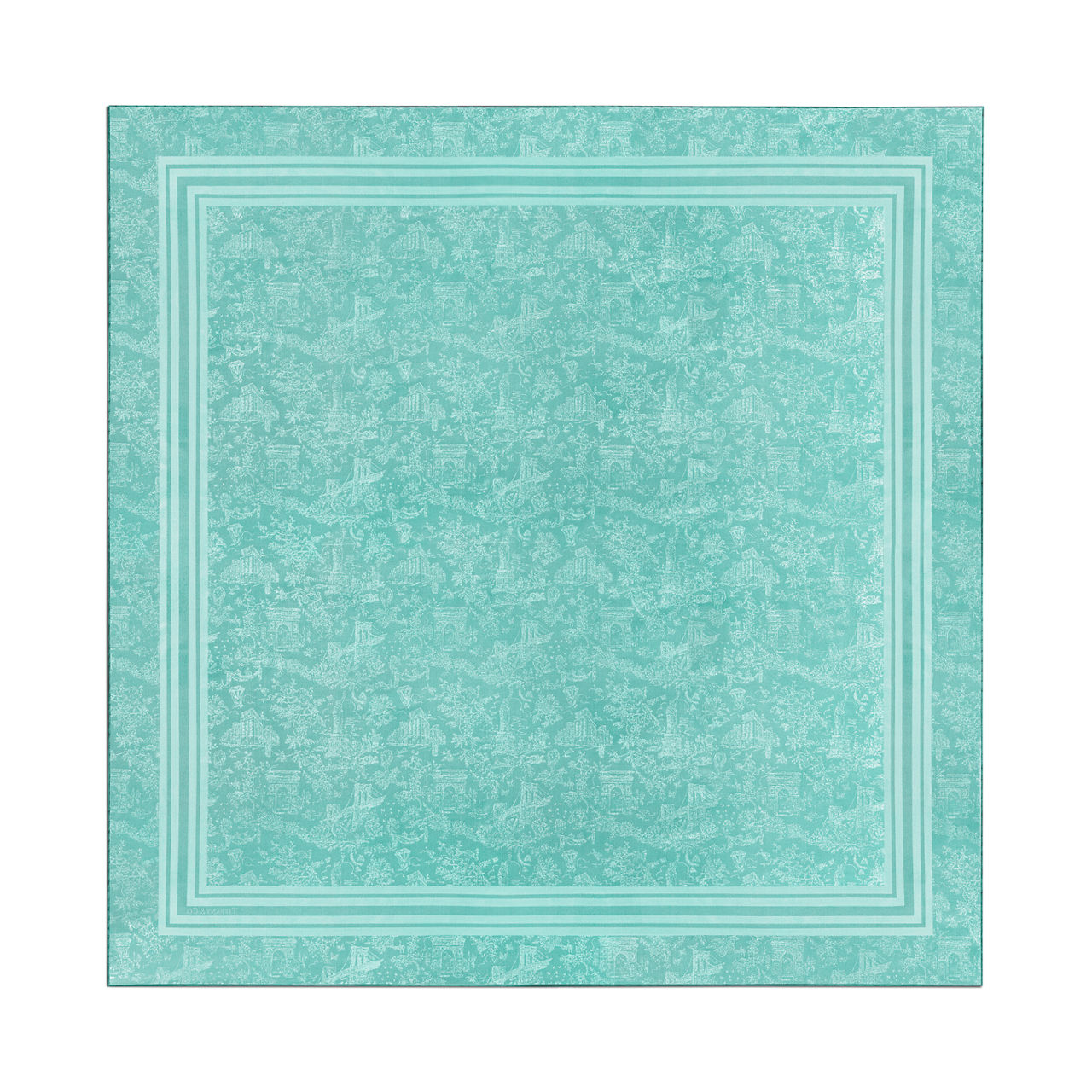 Stole in Tiffany Blue® Silk and Wool