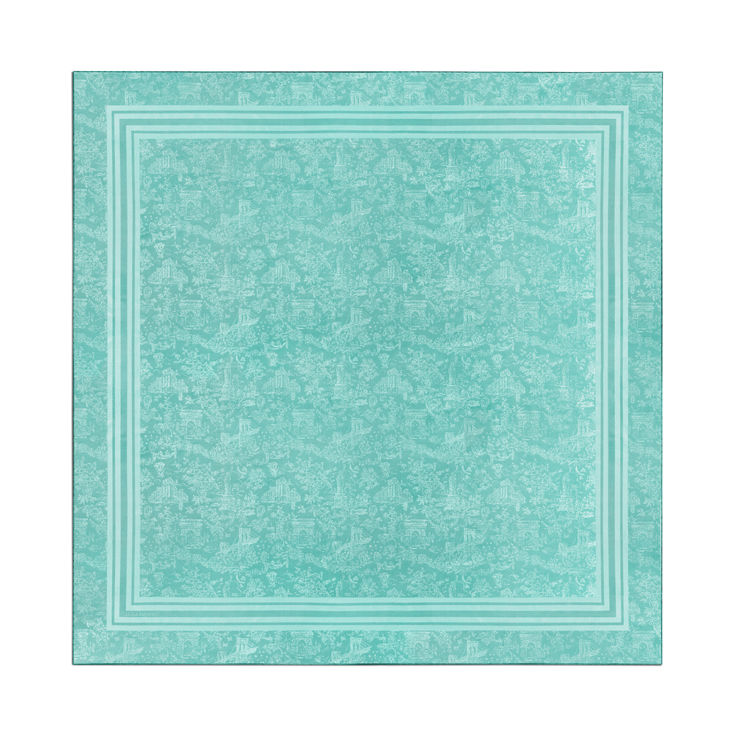 Tiffany Toile:Stole in Tiffany Blue® Silk and Wool image number 1