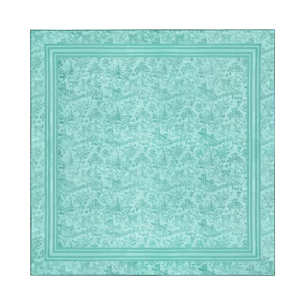 Stole in Tiffany Blue® Silk and Wool