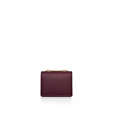 Tiffany & Co. Schlumberger®:Small Ribbons Shoulder Bag in Deep Ruby Leather, 3