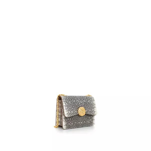 Small Ribbons Shoulder Bag in Lizard Leather