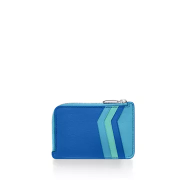 Tiffany T:Zip Card Case in Tiffany Blue® Leather, 3