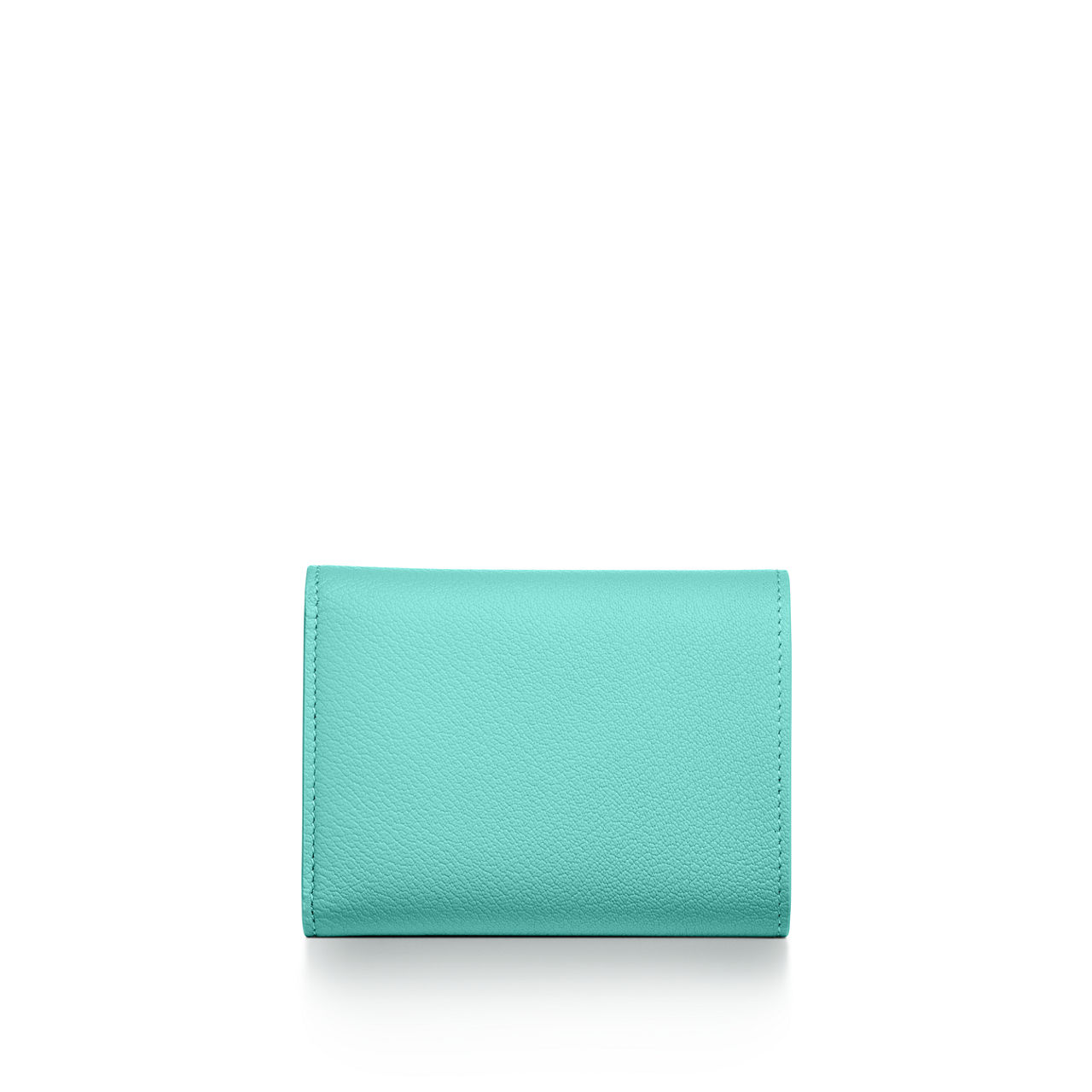Collezione T by Tiffany:Portafoglio piccolo in pelle Tiffany Blue® numero immagine 3