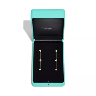 Elsa Peretti&reg;: Diamonds by the Yard&reg; Drop Earrings in Yellow Gold, 3