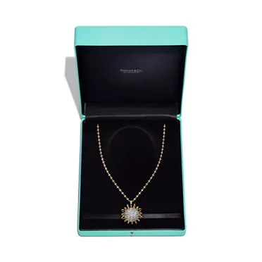 Apollo by Tiffany:Pendant in Gold and Platinum with Diamonds, 3
