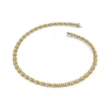 Sixteen Stone by Tiffany:Necklace with Yellow and White Diamonds, 2