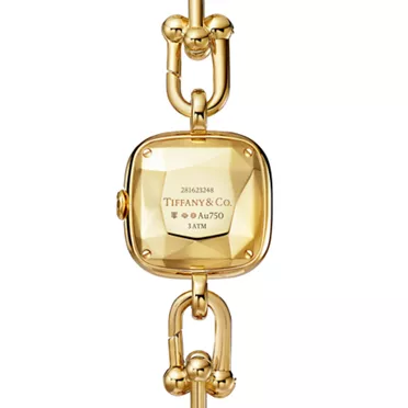 Tiffany HardWear:Watch in Yellow Gold with Diamonds, 3