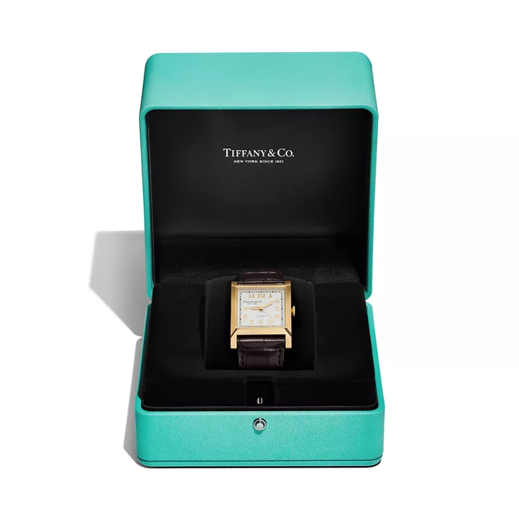 Union Square:30 mm Mechanical Watch in Yellow Gold, 4