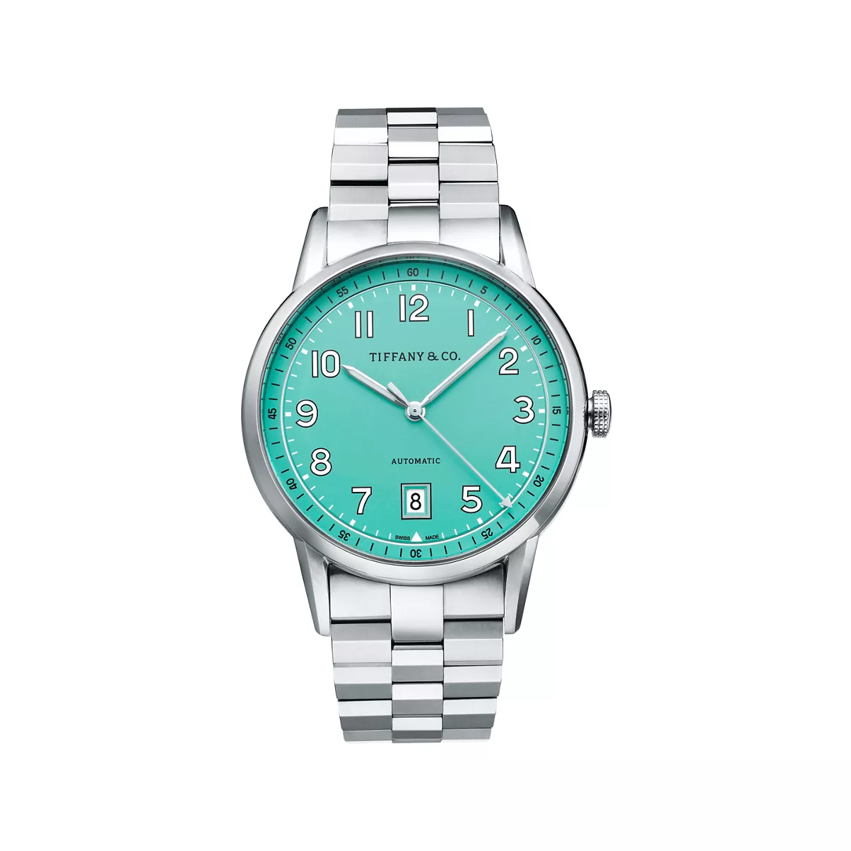 3-Hand 40 mm Watch in Stainless Steel with a Tiffany Blue&reg; Dial
