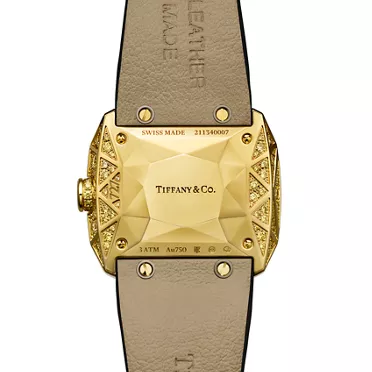 Carat 128 Facet:Watch in Yellow Gold with Yellow Diamonds, 3